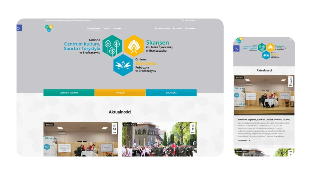 centrum branszczyk zadzwon do sala strony i sklepy internetowe